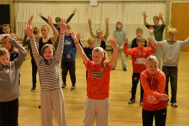 Skoleelever i rampelyset